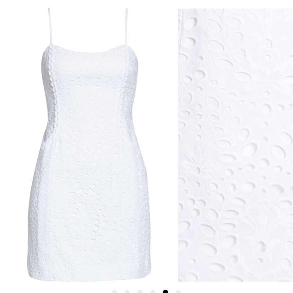 Lily Pulitzer Shelli Cotton Eyelet Sheath Dress